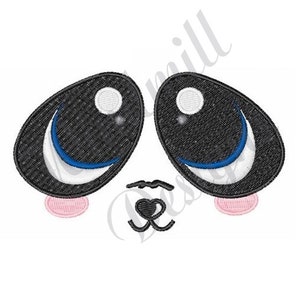 Panda Face - Diseño de bordado de máquinas, diseños de bordado, bordado de máquinas, patrones de bordado, archivos de bordado, descarga instantánea