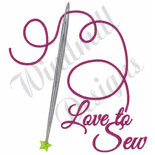 Sewing Needle - Machine Embroidery Design, Embroidery Designs, Machine Embroidery, Embroidery Patterns, Embroidery Files, Instant Download