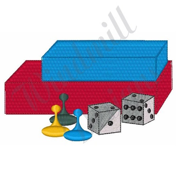 Machine Embroidery Board Game Designs Etsy