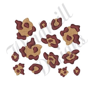 Animal Print - Machine Embroidery Design, Embroidery Designs, Machine Embroidery, Embroidery Patterns, Embroidery Files, Instant Download