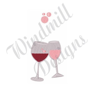 Fine Wine - Machine Embroidery Design, Embroidery Designs, Embroidery Patterns, Embroidery Files, Instant Download