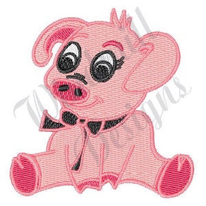 Little Pig - Machine Embroidery Design, Embroidery Designs, Machine Embroidery, Embroidery Patterns, Embroidery Files, Instant Download