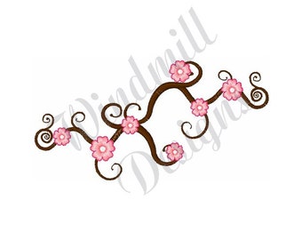 Cherry Blossoms - Machine Embroidery Design, Embroidery Designs, Machine Embroidery, Embroidery Patterns, Embroidery Files, Instant Download