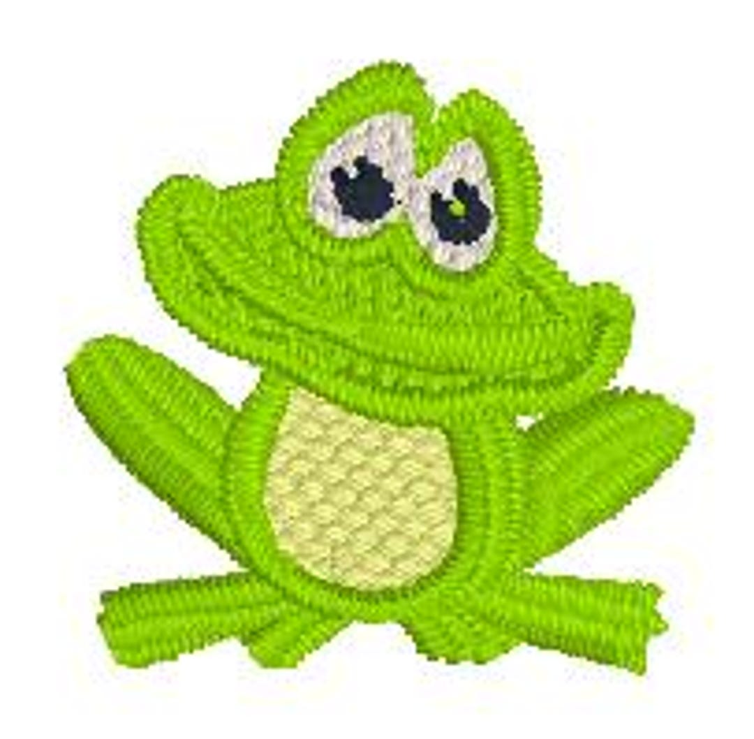 Party Frog - Machine Embroidery Design, Embroidery Designs, Machine ...