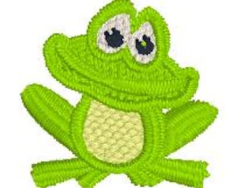 Party Frog - Machine Embroidery Design, Embroidery Designs, Machine Embroidery, Embroidery Patterns, Embroidery Files, Instant Download