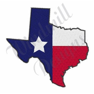 Texas Lone Star State - Machine Embroidery Design, Embroidery Designs, Machine Embroidery, Embroidery Patterns & Files, Instant Download