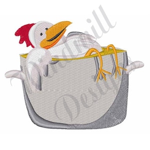 Kycklingsoppa - Maskinbroderidesign, Broderidesigner, Maskinbroderi, Broderimönster, Broderifiler, Direktnedladdning