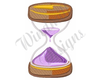 Hour Glass - Machine Embroidery Design, Embroidery Designs, Embroidery Patterns, Embroidery Files, Instant Download