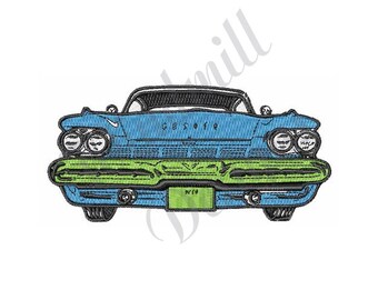 American Classic Car - Machine Embroidery Design, Embroidery Designs, Machine Embroidery, Embroidery Patterns & Files, Instant Download