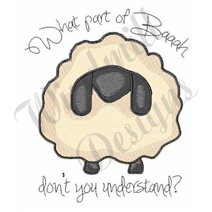 Sheep - Machine Embroidery Design, Embroidery Designs, Machine Embroidery, Embroidery Patterns, Embroidery Files, Instant Download