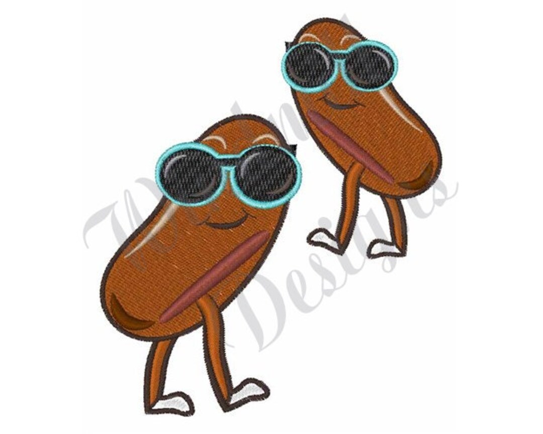 Cool Beans - Machine Embroidery Design, Embroidery Designs, Machine ...