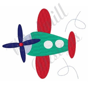 Childrens Airplane Machine Ricamo Design, Ricami, Ricamo macchina, Ricami, File ricamo, Download istantaneo