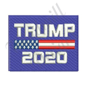 Trump 2020 - Machine Embroidery Design, Embroidery Designs, Machine Embroidery, Embroidery Patterns, Embroidery Files, Instant Download