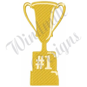 Gold Trophy - Machine Embroidery Design, Embroidery Designs, Machine Embroidery, Embroidery Patterns, Embroidery Files, Instant Download