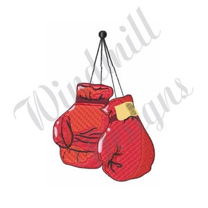 Boxing Gloves - Machine Embroidery Design, Embroidery Designs, Machine Embroidery, Embroidery Patterns, Embroidery Files, Instant Download