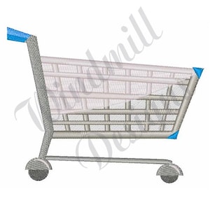 Winkelwagen - Machineborduurontwerp, borduurontwerpen, borduurpatronen, borduurbestanden, direct downloaden