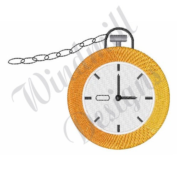 Pocket Watch - Machine Embroidery Design, Embroidery Designs, Machine Embroidery, Embroidery Patterns, Embroidery Files, Instant Download