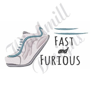 Running Shoe - Machine Embroidery Design, Embroidery Designs, Machine Embroidery, Embroidery Patterns, Embroidery Files, Instant Download