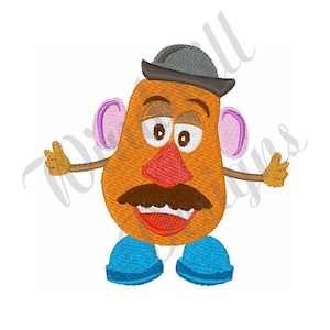 Mr Potato Head - Machine Embroidery Design, Embroidery Designs, Machine Embroidery, Embroidery Patterns, Embroidery Files, Instant Download