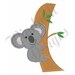 Koala Bear - Machine Embroidery Design, Embroidery Designs, Machine ...