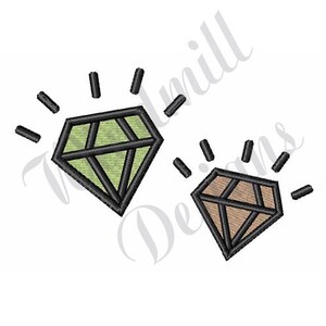 Diamanten - Maschine Stickerei Design, Stickerei Designs, Maschine Stickerei, Stickmuster, Stickdateien, sofortiger Download
