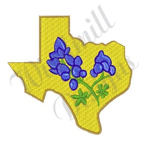 Texas Bluebonnet - Stickdatei, Stickdatei, Stickdatei, Stickdatei, Stickdatei, Stickdatei, Stickdatei, Sofort Download