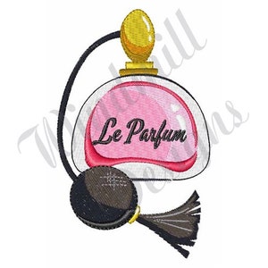 Perfume Bottle - Machine Embroidery Design, Embroidery Designs, Machine Embroidery, Embroidery Patterns, Embroidery Files, Instant Download
