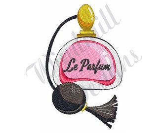 Flacon de parfum - motif de broderie machine, motifs de broderie, broderie machine, motifs de broderie, fichiers de broderie, téléchargement immédiat