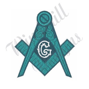 Free Mason - Machine Embroidery Design, Embroidery Designs, Machine Embroidery, Embroidery Patterns, Embroidery Files, Instant Download