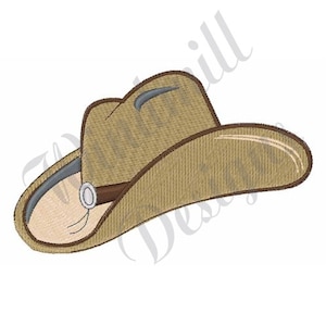 Cowboy Hat -Machine Embroidery Design, Embroidery Designs, Machine Embroidery, Embroidery Patterns, Embroidery Files, Instant Download