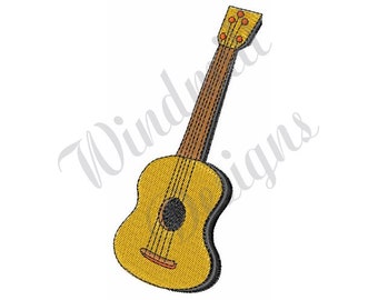 Guitar - Machine Embroidery Design, Embroidery Designs, Machine Embroidery, Embroidery Patterns, Embroidery Files, Instant Download