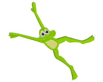 Party Frog - Machine Embroidery Design, Embroidery Designs, Machine Embroidery, Embroidery Patterns, Embroidery Files, Instant Download