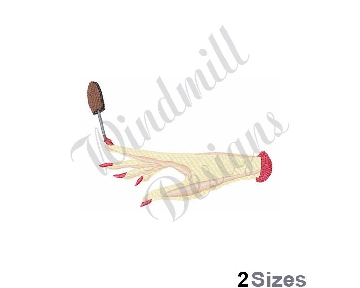 Nail Polish - Machine Embroidery Design, Embroidery Designs, Machine Embroidery, Embroidery Patterns, Embroidery Files, Instant Download