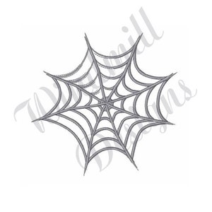 Spider Web - Machine Embroidery Design, Halloween decoration for your party or costume