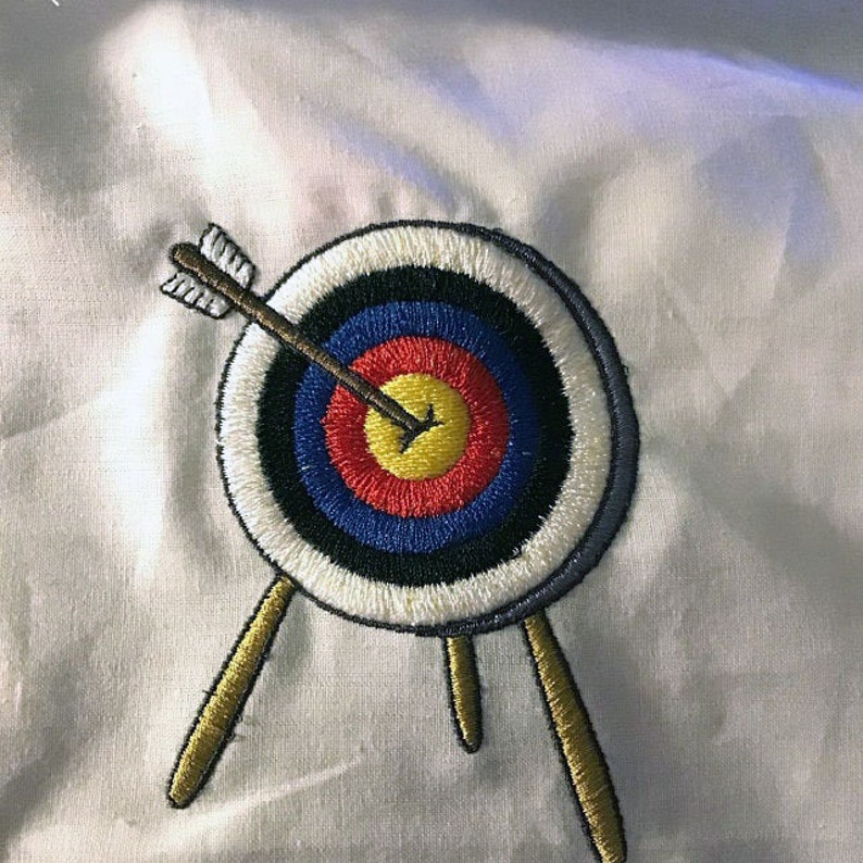 Archery Target Machine Embroidery Design Embroidery | Etsy