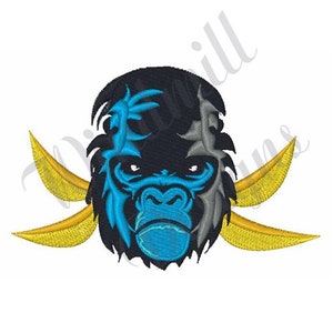 Gorilla Madness -Machine Embroidery Design, Embroidery Designs, Machine Embroidery, Embroidery Patterns, Embroidery Files, Instant Download