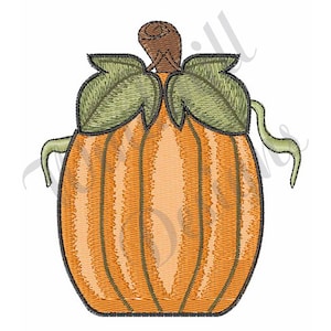Pumpkin - Machine Embroidery Design, Embroidery Designs, Machine Embroidery, Embroidery Patterns, Embroidery Files, Instant Download
