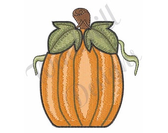 Pumpkin - Machine Embroidery Design, Embroidery Designs, Machine Embroidery, Embroidery Patterns, Embroidery Files, Instant Download
