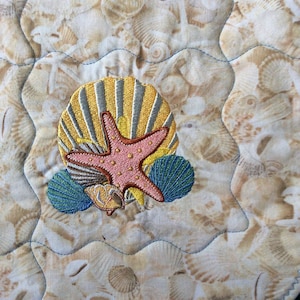 Sea Beauty - Machine Embroidery Design, Embroidery Designs, Machine Embroidery, Embroidery Patterns, Embroidery Files, Instant Download