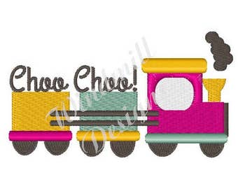 Choo Choo Train - Machine Embroidery Design