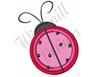 Ladybug - Diseño de bordado de máquinas, diseños de bordado, bordado de máquinas, patrones de bordado, archivos de bordado, descarga instantánea