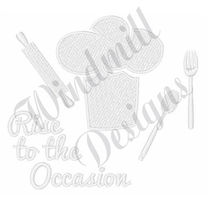 Chef Tools Rise To The Occasion - Machine Embroidery Design, Embroidery Designs, Embroidery Patterns, Embroidery Files, Instant Download