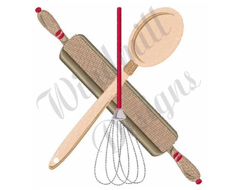 Baking Tools Rolling Pin Machine Embroidery Design Etsy