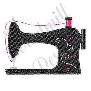 Sewing Machine - Machine Embroidery Design, Embroidery Designs, Machine Embroidery, Embroidery Patterns, Embroidery Files, Instant Download