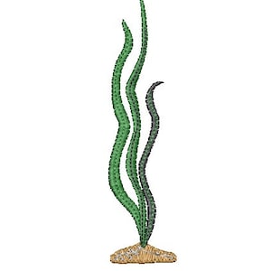 Seaweed - Machine Embroidery Design, Embroidery Designs, Machine Embroidery, Embroidery Patterns, Embroidery Files, Instant Download