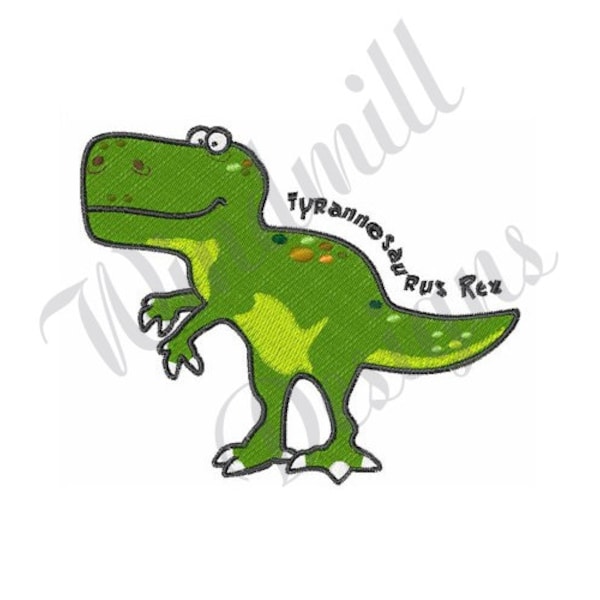 Tyrannesaurus Rex Dinosaur -Machine Embroidery Design, Embroidery Designs, Machine Embroidery, Embroidery Patterns & Files, Instant Download