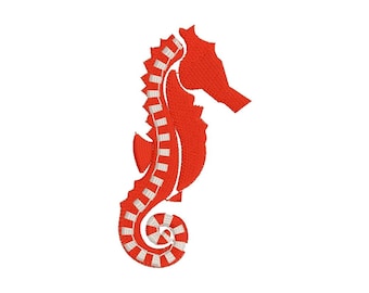 Sea Horse - Machine Embroidery Design, Embroidery Designs, Machine Embroidery, Embroidery Patterns, Embroidery Files, Instant Download