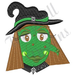 Halloween Witch - Machine Embroidery Design, Embroidery Designs, Machine Embroidery, Embroidery Patterns, Embroidery Files, Instant Download