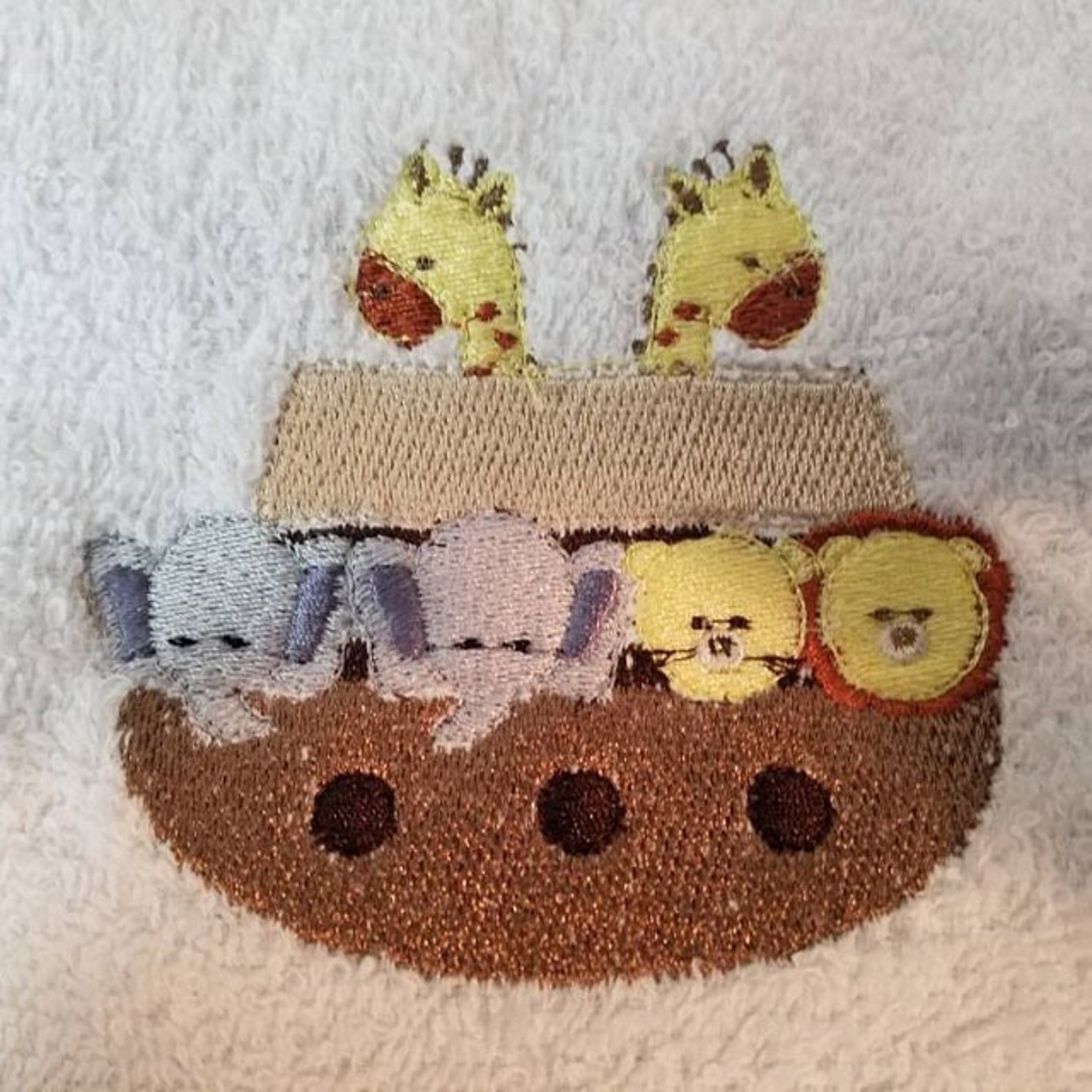 Noahs Ark Machine Embroidery Design Embroidery Designs Etsy