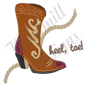 Cowboy Boots - Machine Embroidery Design, Embroidery Designs, Machine Embroidery, Embroidery Patterns, Embroidery Files, Instant Download
